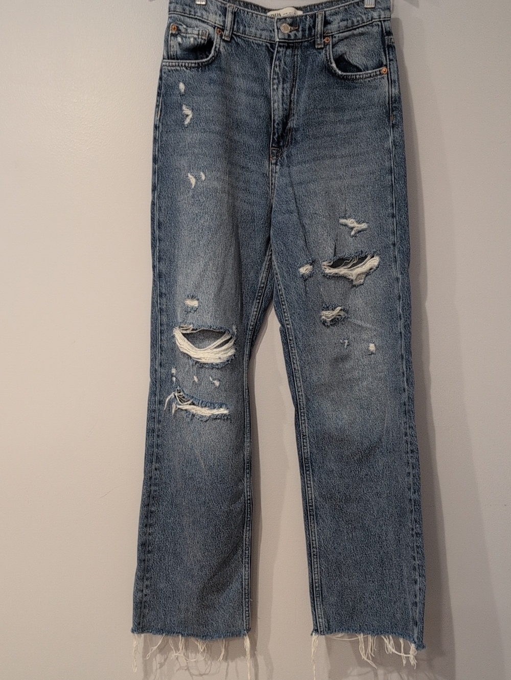 Zara The 90's Full Length Jeans Size 4